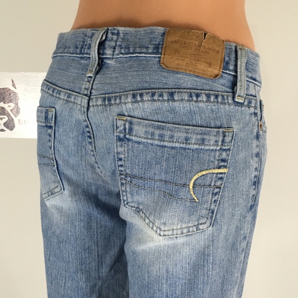 Amer. Eagle Hipster size 4 ( Very Good ) - Picture 6 of 8